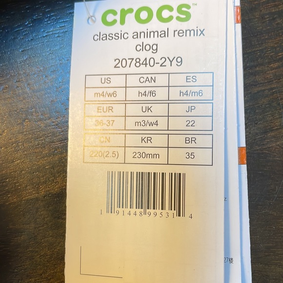 Crocs classic animal remix clogs - Picture 5 of 5